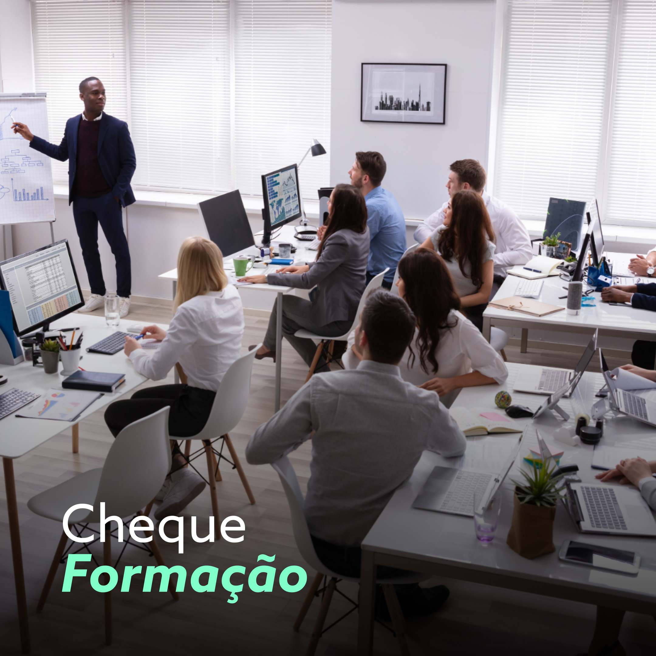 Cheque‑Formação, um apoio à qualificação profissional
